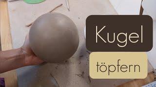 Kugel - Töpfern für Anfänger ● Einfach und schnell erklärt ● Anleitung mit Gipsform