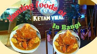 Hunting foods at Restaurant KETAM VIRAL in Bangi