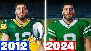 Can NFL Quarterbacks Beat Their Younger Selves?