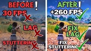 INSANE Fortnite Chapter 5 Season 3 FPS Boost!  Say Goodbye to Lag and Stuttering! Easy Fix
