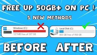 How to Free Up Space on Local Disk C and Boost Your PC Performance  | Clean Local Disk C ️