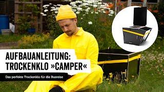 Das Trockenklo »Camper« – das perfekte Klo für die Busreise