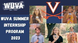 WUVA Summer Intern Program: 2023