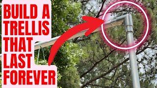 How To Build A Garden Trellis That Last FOREVER ( Cheap And Easy )