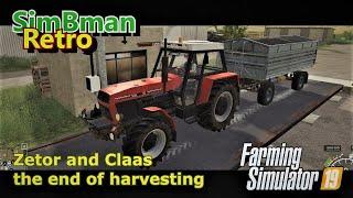 Zetor and Class - end of harvesting FS19/LS19