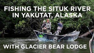 Salmon Fishing Alaska's Situk River with Glacier Bear Lodge