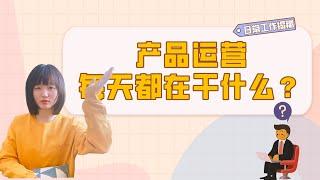 【从0开始，入职互联网运营】之——第9集：产品运营的日常工作是什么？