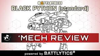 BATTLETECH: Black Python Battlytics | Mech Review | Mercenaries Kickstarter