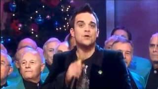 Robbie Williams sings White Christmas with Ant & Dec