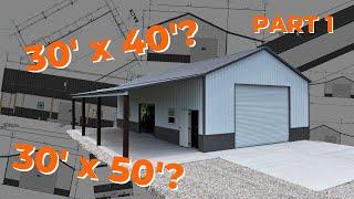 Choosing the Right Metal Building Size | Metal Building Buying Tips | WolfSteel Buildings