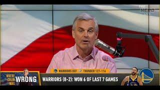 THE HERD | Colin Cowherd Admits He Was WRONG About The Golden State Warriors, They Are ELITE | NBA