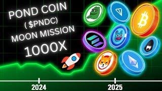  $PNDC Pond Coin Moon Mission! Don't Miss Out on This Hidden Gem! 1000X Move Soon#crypto #trading