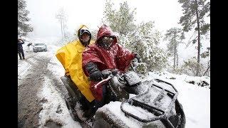 Nieve en el Nevado de Toluca