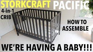 How to Assemble a Crib | Storkcraft Pacific 4-in-1 Convertible Crib