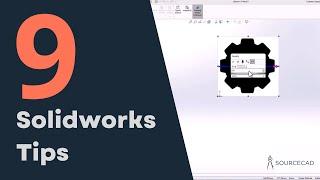 9 Solidworks tips to help you work faster