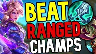 Carrying W/ The Anti-Ranged Fiora Build! - Masters Fiora Gameplay