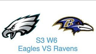 Philadelphia Eagles VS Baltimore Ravens | FFL Season 3 Week 6 Game Highlights