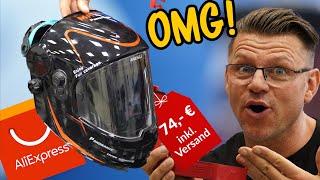 74 €  AUTOMATIKHELM von ALIEXPRESS | ZU FRÜH GEFREUT! | China Tools ️ Test