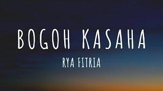 Rya Fitria - Bogoh Kasaha (Lirik) | Lagu Sunda | Sundanese Ethnic