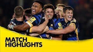 Worcester Warriors vs Northampton Saints - Aviva Premiership 2015/16