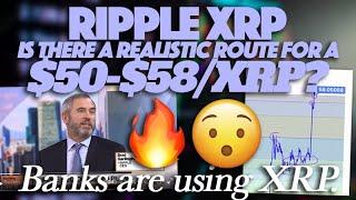 Ripple XRP: Is There A Realistic Route For A $50-$58/XRP - Brad Reiterates Banks Are Using XRP