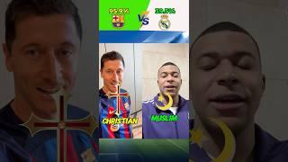 Barcelona vs Real Madrid Players Religion Revealed ️