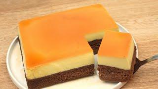 Chocolate Cake Flan / Cake Pudding