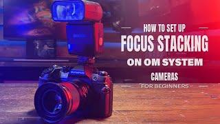 How to Set up Focus Stacking on OM System Cameras for Beginners