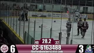 Danton Cox #24 vs Rhett Ewen #26 SJHL Oct 11/24