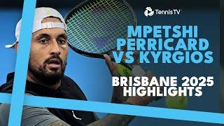 Nick Kyrgios Returns To Singles Action! | Brisbane 2025 Highlights