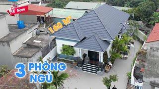 Mẫu nhà mái nhật cực kì tiện nghi gồm 3 phòng ngủ với diện tích thiết kế lên đến 160 m2