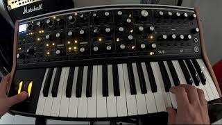 Shine On You Crazy Diamond - Pink Floyd (moog sub37 synth cover)