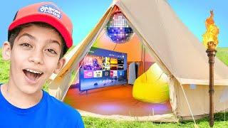 Jason y las divertidas aventuras! Camping Casa inflable y Insectos traviesos