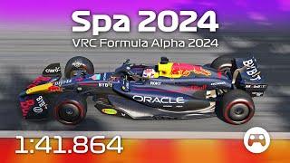 F1 2024 Spa | 1:41.864 | VRC Formula Alpha 2024 CSP v1.0 | Assetto Corsa | Hotlap + Setup