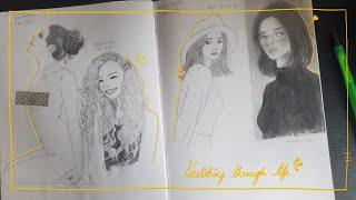 Art Vlog 4: Sketching through life ️