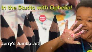 In the Studio with Ophelia - Jerry's Jumbo Jet Pencils