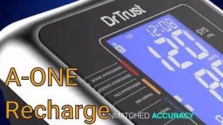 Dr Trust A One RECHARGE BP - Best Rechargeable Blood Pressure Monitor