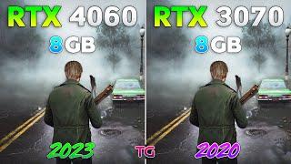 RTX 4060 vs RTX 3070 - Test in New Games 2024