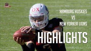 Highlights Hamburg Huskies vs New Yorker Lions