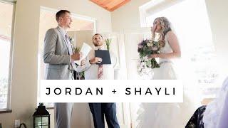 Jordan + Shayli | Utah Wedding Videographer