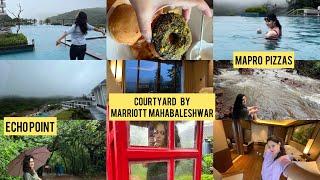 Ep2: Mahabaleshwar In July 2023 | Courtyard review | Monsoon View | Maharashtra | Must try