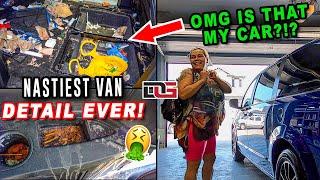 Deep Cleaning a SUPER NASTY Minivan! | INSANE 15 Hour Detailing Transformation! | The Detail Geek