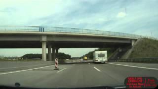 0072 GERMANY trip from Rust to Achern - Street view car 2012 Driving through