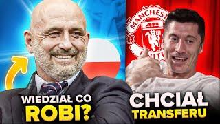 Probierz to GENIUSZ… dobrze, że PRZEGRALIŚMY! Lewandowski CHCIAŁ grać w Manchesterze United!