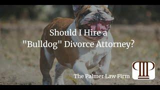 Should You Hire A “Bulldog” Divorce Attorney? | THE PALMER LAW FIRM