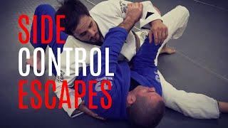 Side Control Escapes | Brazilian Jiu Jitsu Techniques | CVBJJ Online