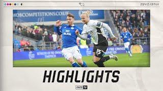 HIGHLIGHTS | Cardiff City Vs Derby County