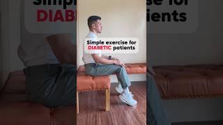 Simple exercise for DIABETIC patient that can burn up to 52% of blood sugar. #diabetes #diabetic