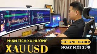 24h LIVE XAUUSD 24-9-2024. Phân Tích Xu Hướng giá Vàng, Forex, xauusd.