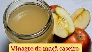 Como fazer o melhor VINAGRE DE MAÇÃ  caseiro # 86